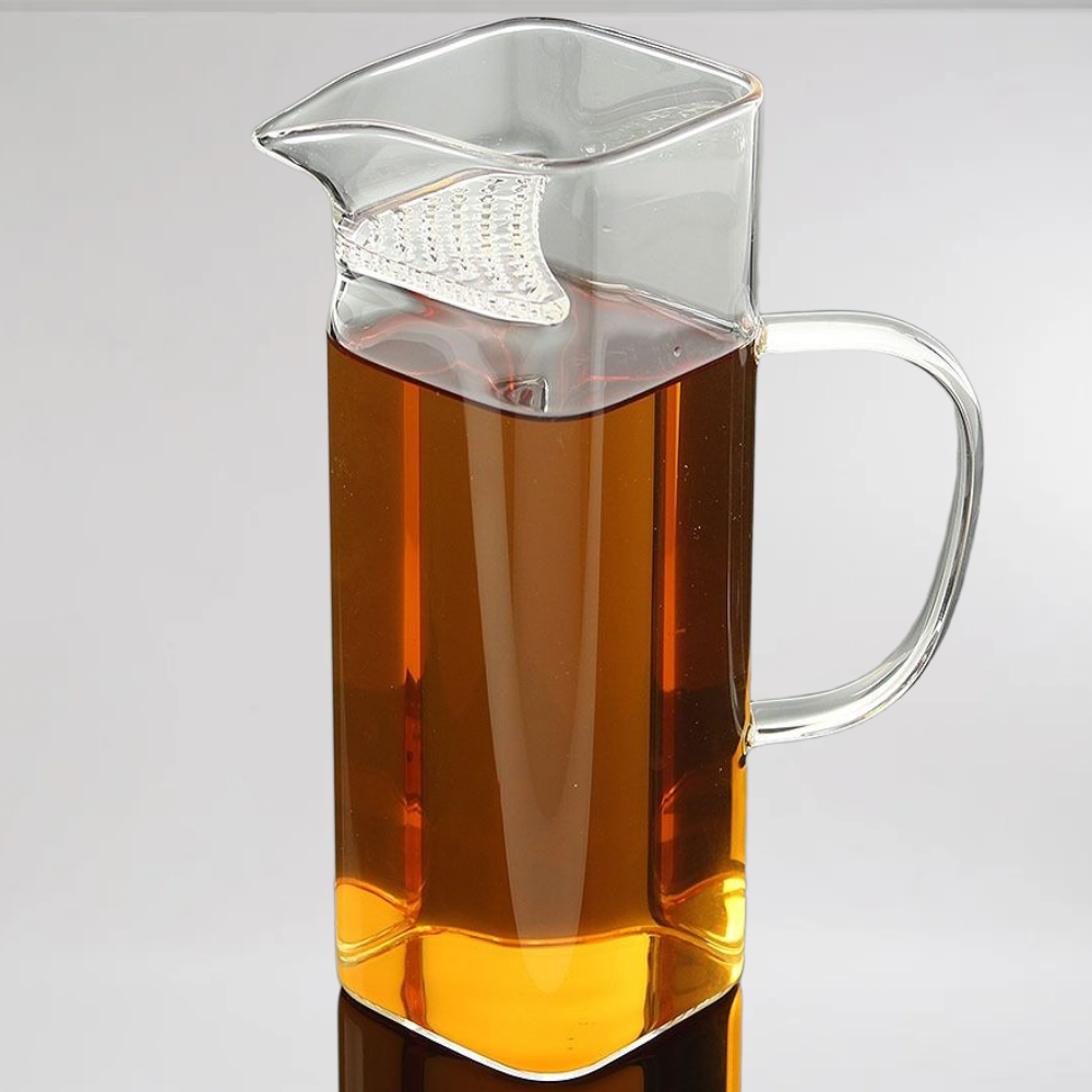 지니마켓25 내열유리 숙우 차거름망 유리 티서버 다도용 숙우 티서버 유리포트 잎차 티웨어, 1개, 400ml 12,500원