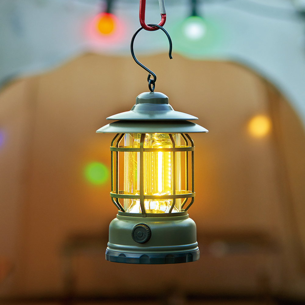 코멧 걸어서 사용하는 충전식 LED 감성 캠핑 랜턴 7,990원