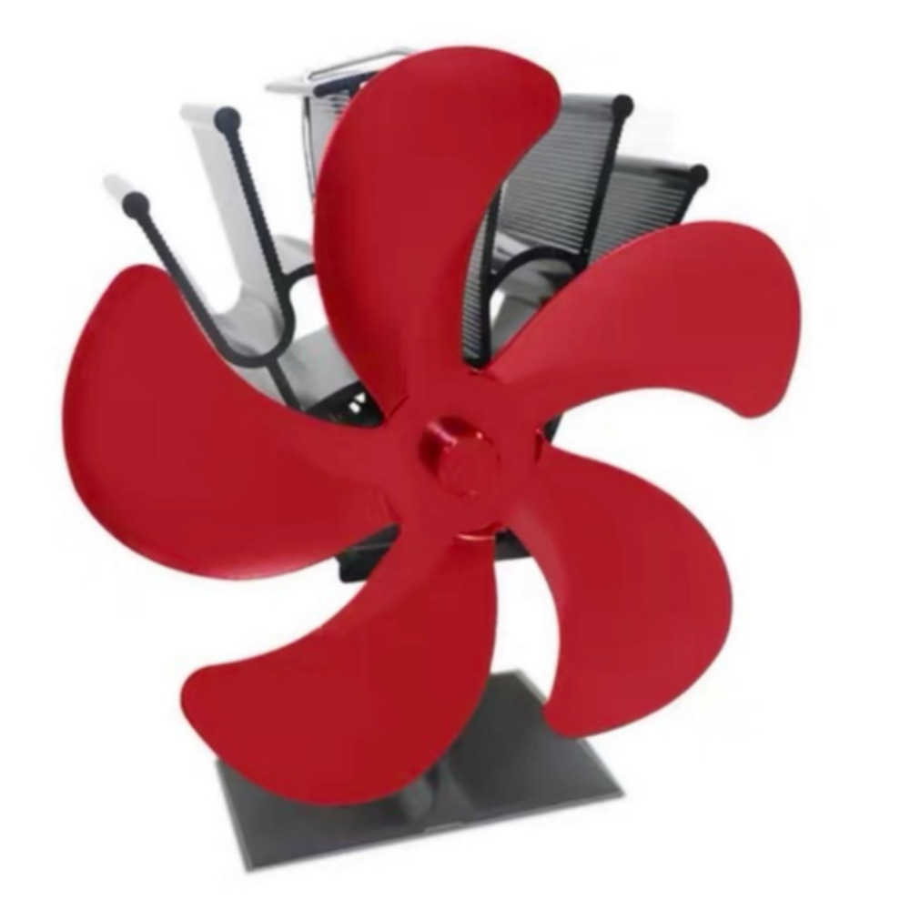 우리다운 캠핑 난로 무동력팬 에코팬 5엽 6엽, 블랙, 골드, 레드 40,800원