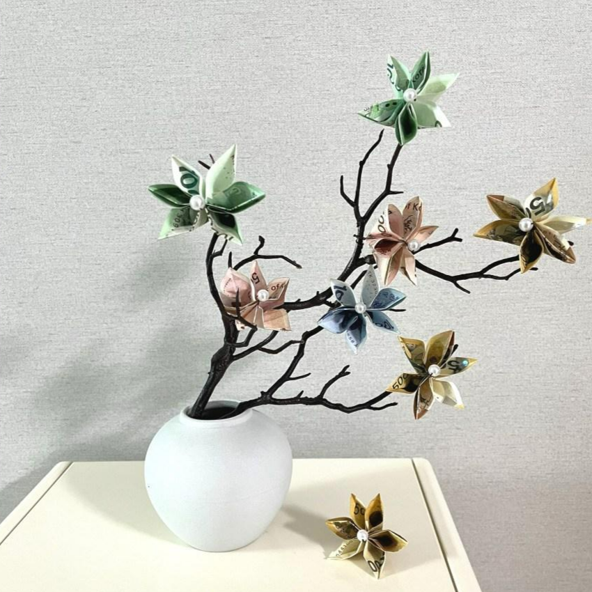 달항아리 돈꽃 어버이날 용돈박스 DIY 부모님선물 금전수 개업선물 금전수 환갑 이벤트 29,900원