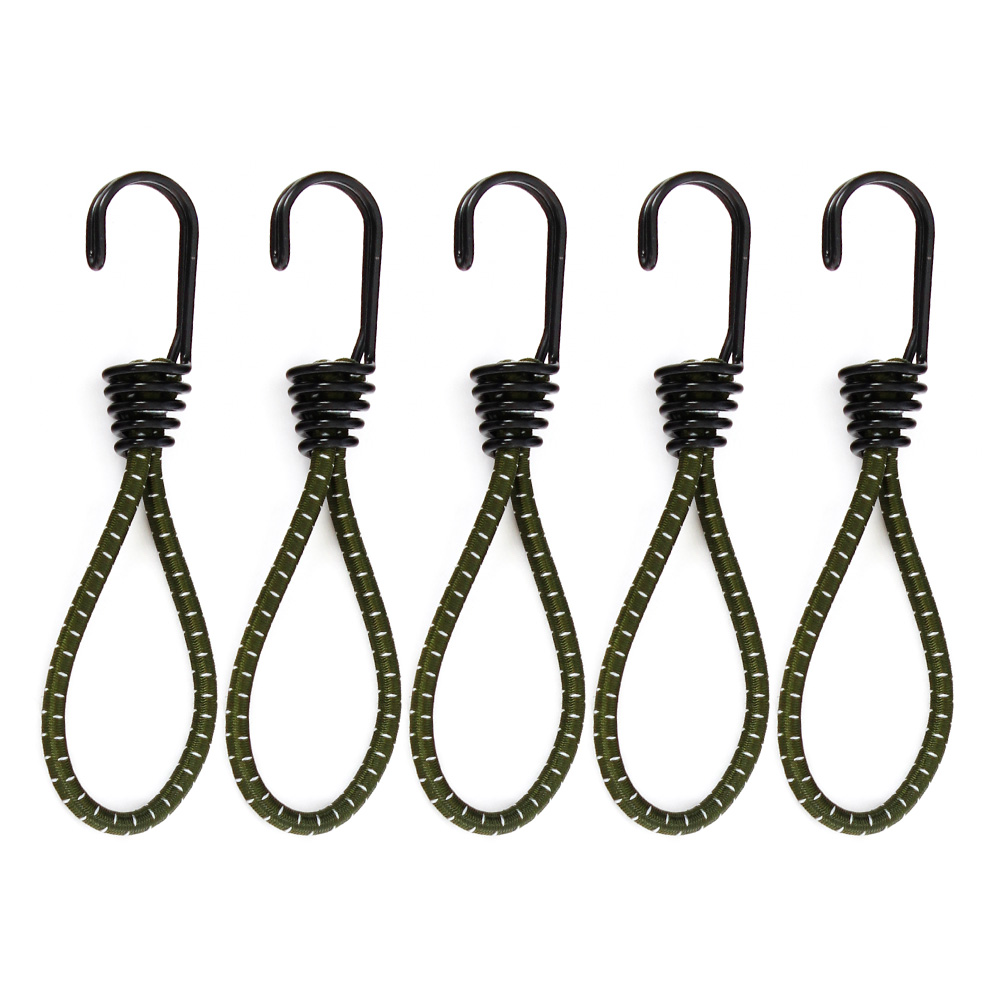 유니티23 휘지않는 더블후크 스트레치코드 투훅 탄성로프 5P 5,400원