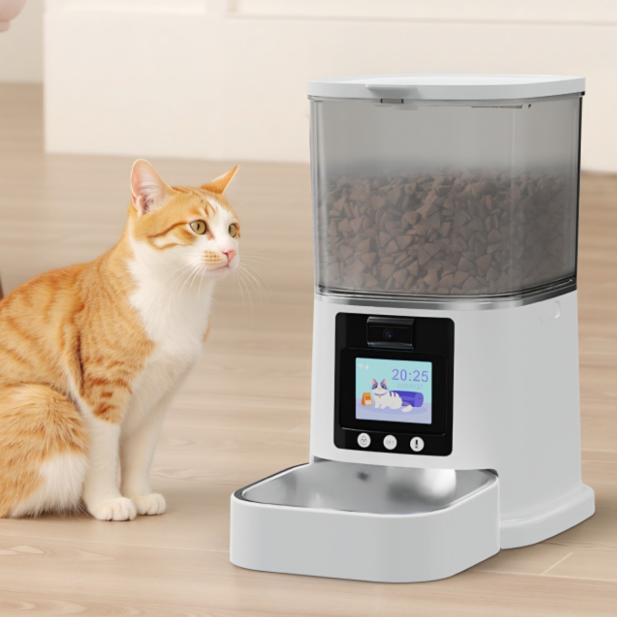 YNR 반려동물 프리미엄 고화질 영상 홈캠 스마트 자동 급식기 139,000원