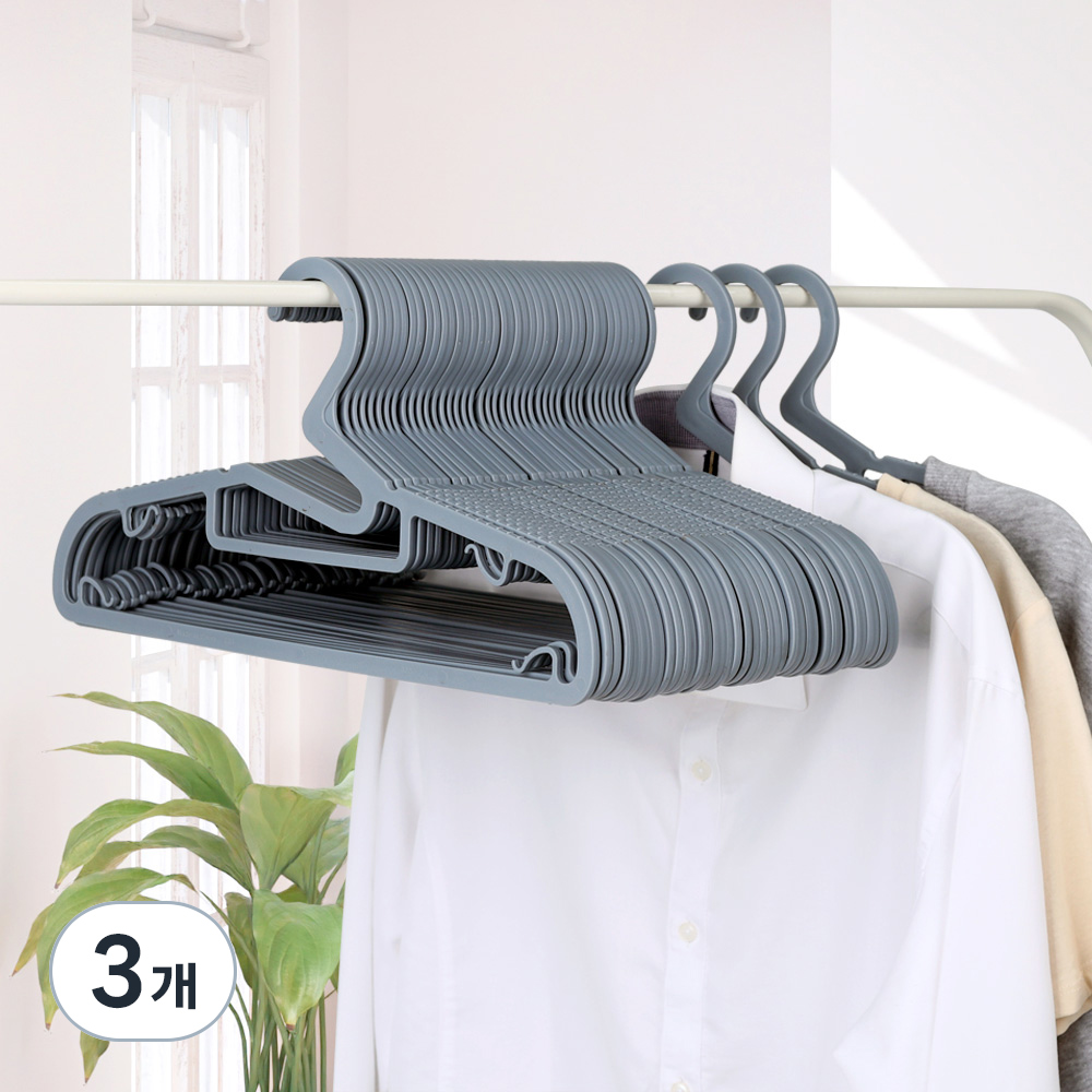조은리빙 튼튼한 가성비 논슬립 옷걸이 100p 47,400원