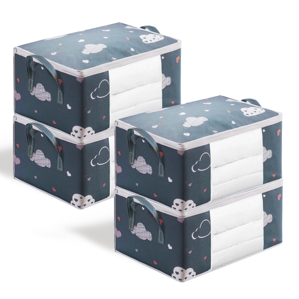 부직포 이불 정리함 하트구름 리빙박스 9,500원