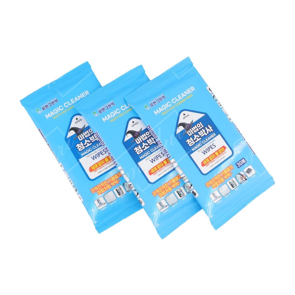 유한그린텍 마법의 청소박사 30매 3개입 기름때제거 kfo+31361vH, 3개 3,320원