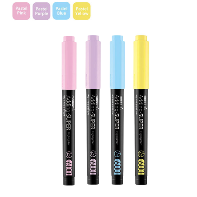 모나미 에딩슈퍼 600 형광펜 팩 7,900원