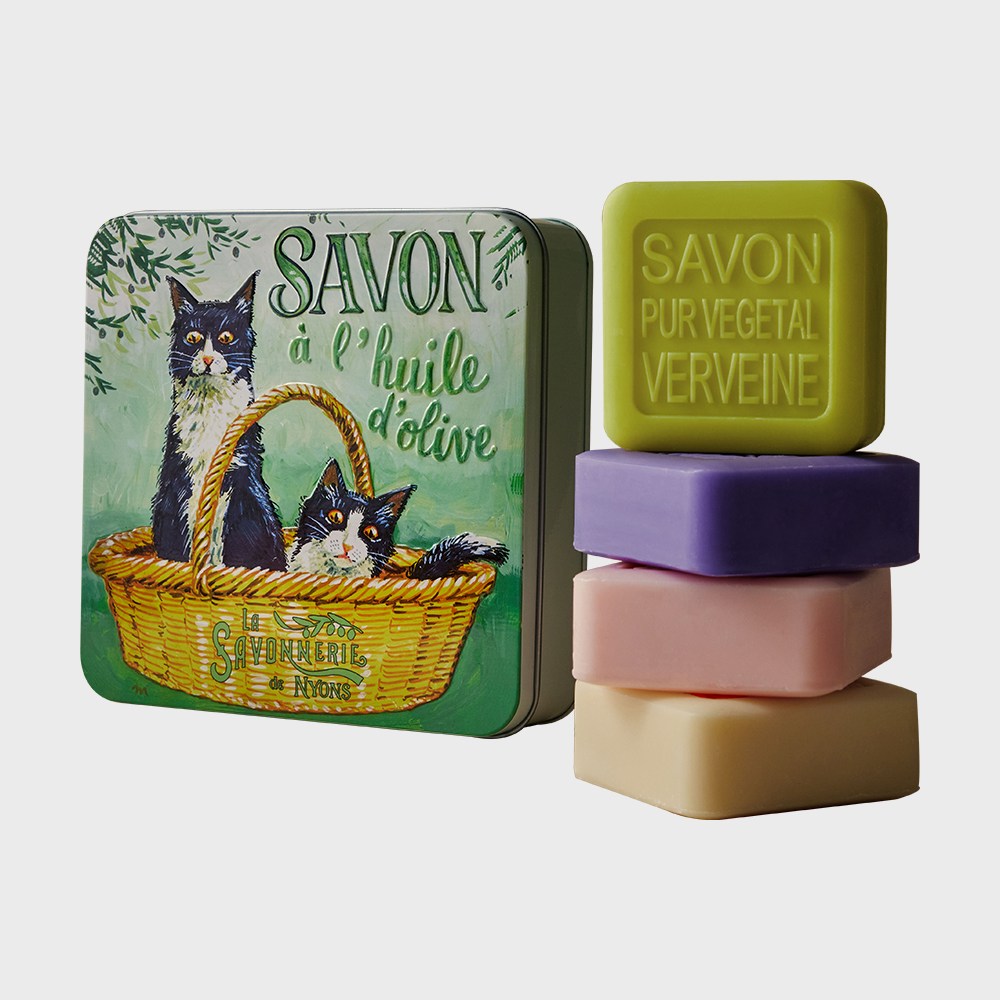 라 사본느리 드 니옹 클렌징 솝 대형 틴케이스 (100gx4), 100g, 4개입 34,900원