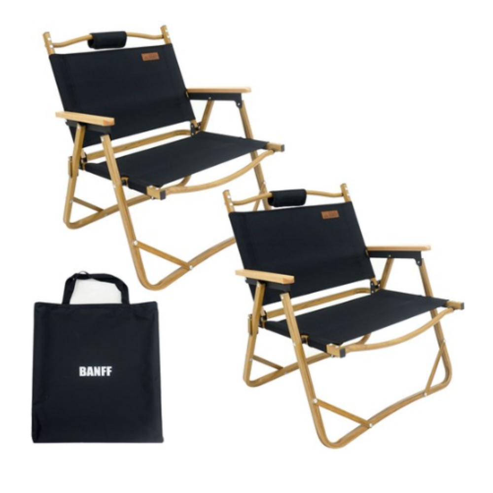 밴프 우드 로우체어 대 2p + 가방 세트 1,404,800원