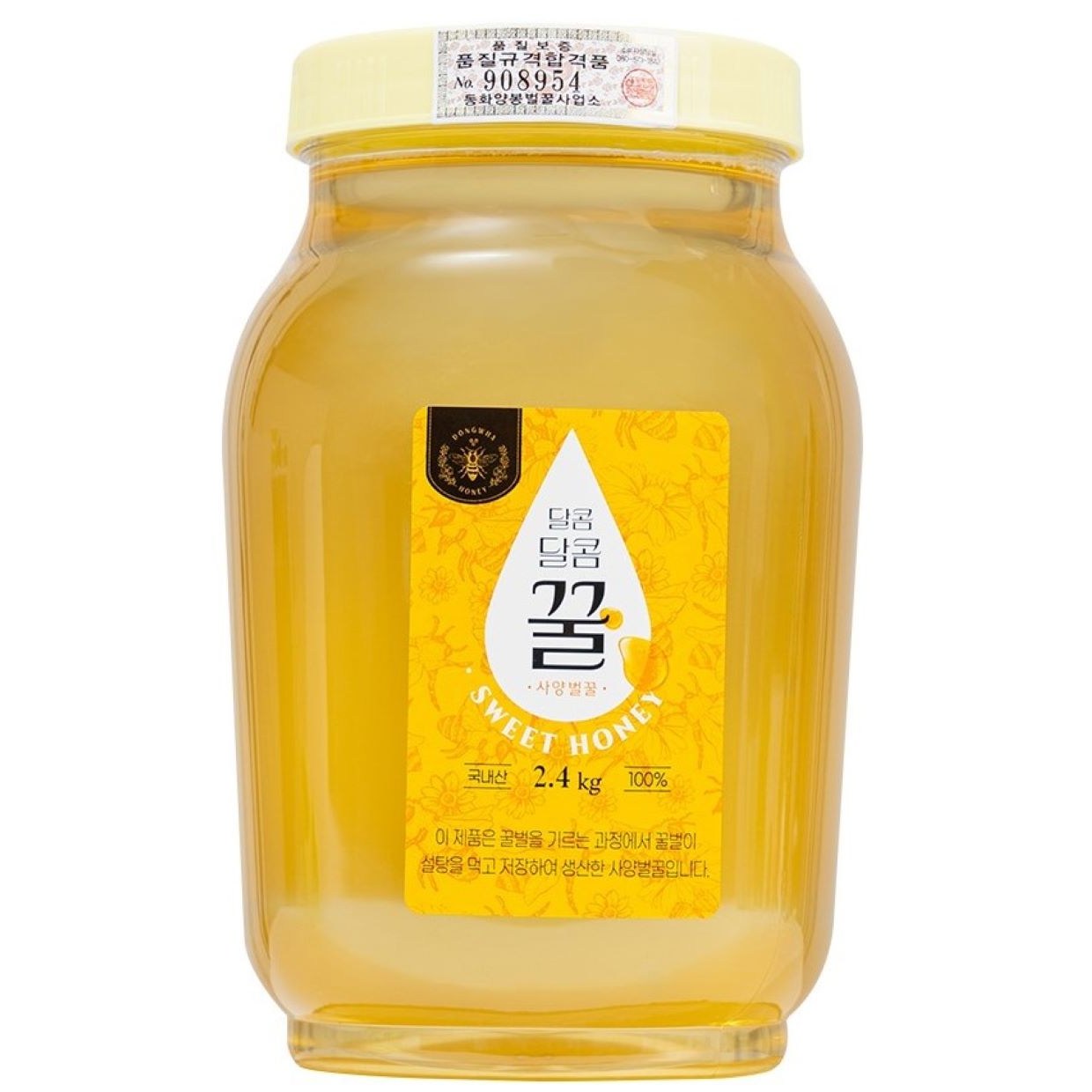 달콤달콤 꿀 사양벌꿀, 2.4kg, 1개 18,900원