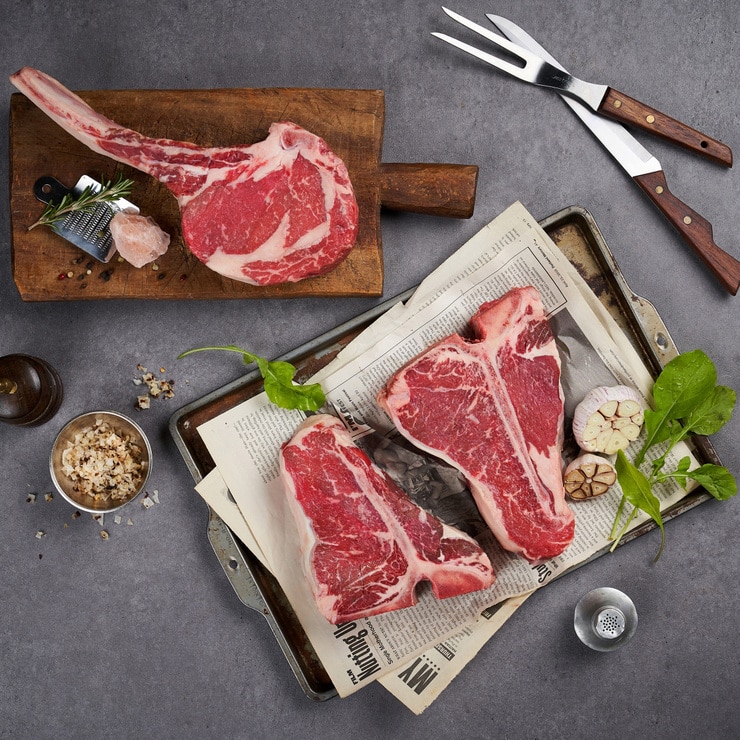 미국산 냉장 토마호크 700g + 엘본 700g + 티본 700g 179,900원