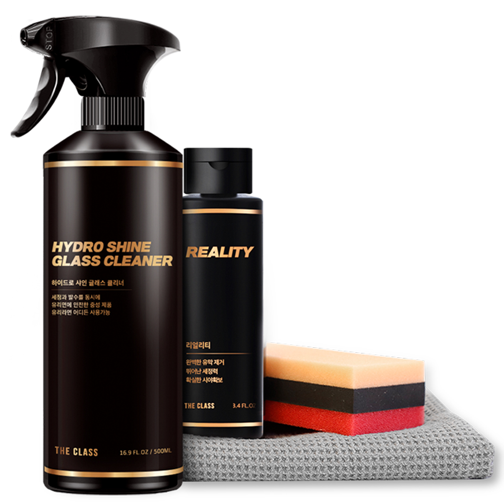 더클래스 유리 케어 4종 세차용품세트, 1세트 29,900원