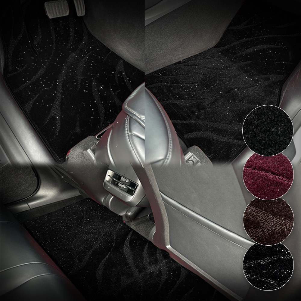 닥쏘오토 G4렉스턴 전용 블링 듀얼위브 카페트 카매트 1열2열3열 세트 (2017~2020) 250,000원