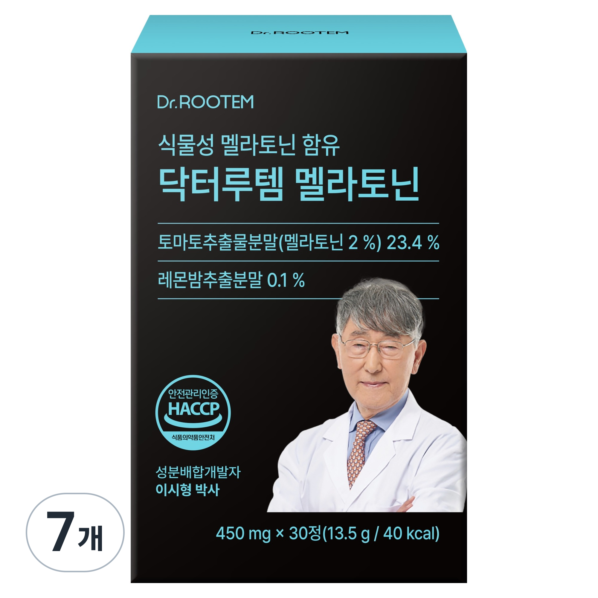 닥터루템 식물성 멜라토닌 함유 닥터루템 멜라토닌, 30정, 7개 77,700원