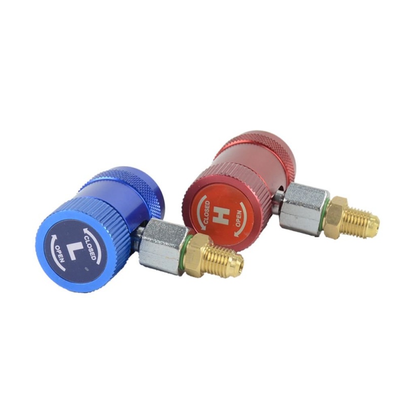 Kuntech 냉매 커넥터 에어컨 냉매 커넥터 자동차 에어컨 수리, 1세트 31,640원