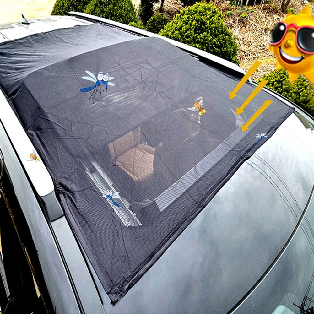 듀얼 썬루프 전용 차박 모기장 방충망 햇빛가리개 분리형/풀커버형 선택 옵션 카니발 펠리세이드 등 00362, 블랙,집게-실버 24,500원