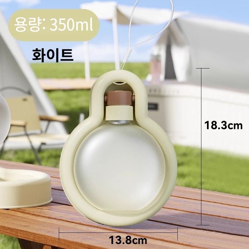 대용량 휴대용 접이식 반려동물 물통 급수기 물병, 물통, 1개 16,000원