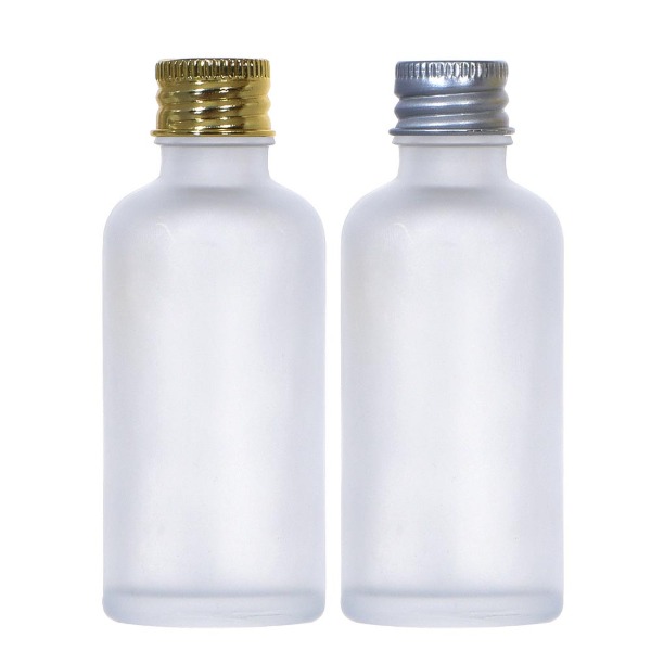 [묶음 1-10] 유리병 알루미늄캡/금속스킨캡 5-100ml 허브스프레이공병, 10개, 반투명유리병 알루미늄 실버캡 11,580원