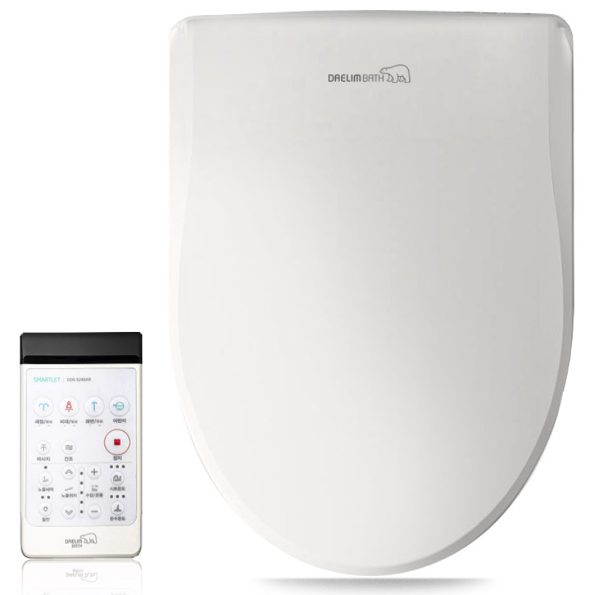 대림바스 최신형 필터없는 좌욕버블세정 리모컨 비데 DDS-S240AR 267,800원