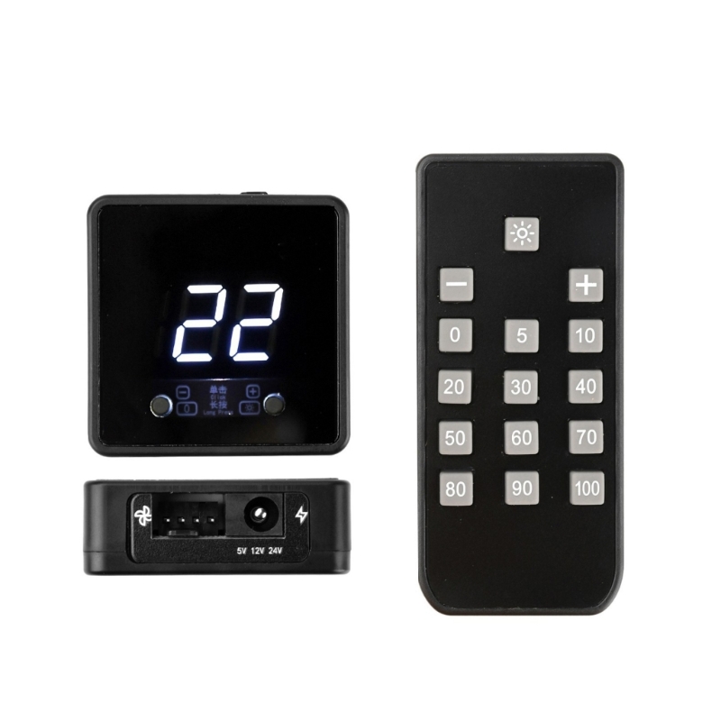 4 와이어 팬 속도 컨트롤러 리모컨 24V 12V 5V 디지털 디스플레이 23,720원