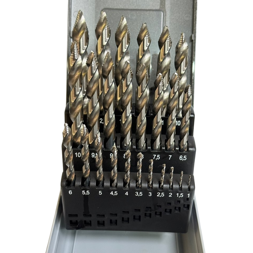 그라켓 스텝 드릴비트 이지부스트 절삭 커팅 드릴링 트위스트 드릴 25pcs 세트, 1세트 248,600원