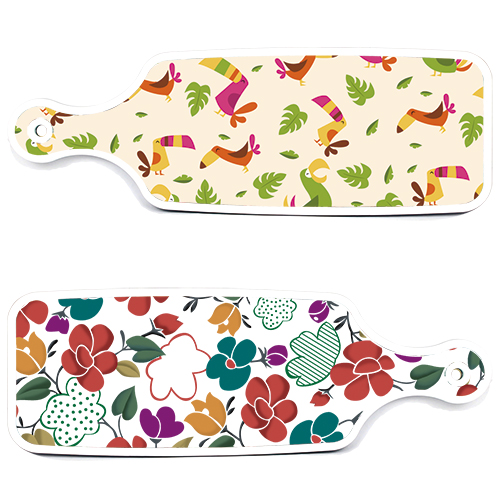 로엠디자인 floral 목련 혼합보드 서빙 도마 2p 세트 6,410원