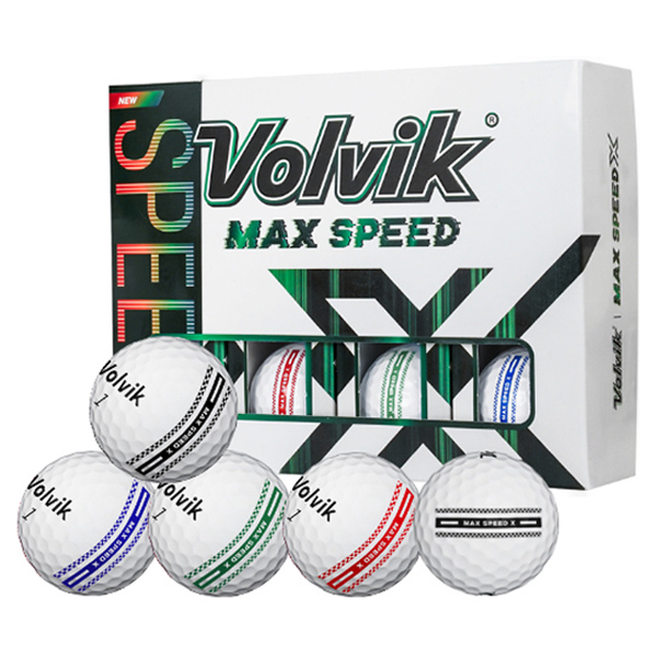 볼빅 맥스 스피드 X 플래그라인 골프공 정품볼 2피스 42.67mm 19,710원