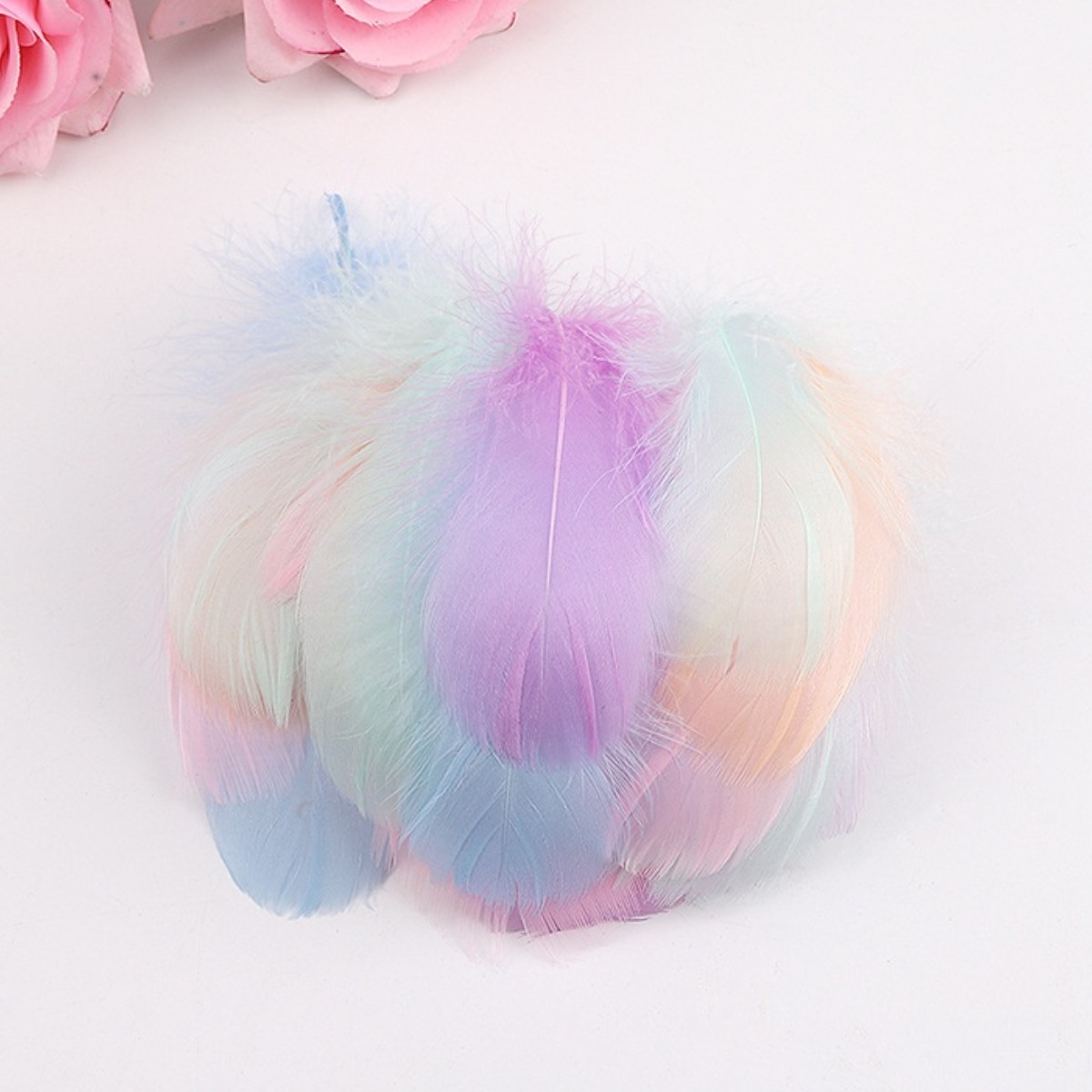 드림캐쳐 DIY 공예용 거위 깃털, 마카롱혼합 4,900원