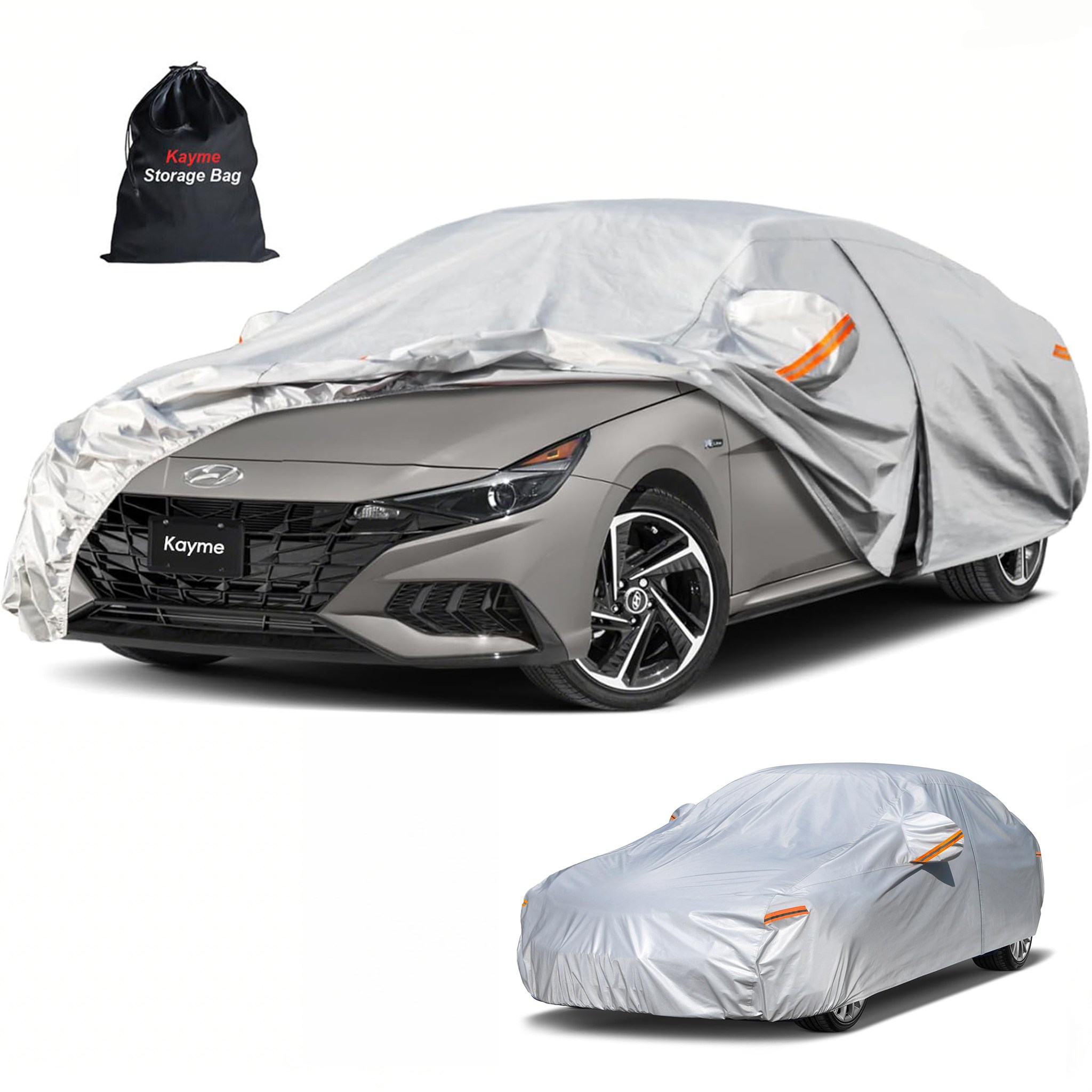 Kayme 고급 눈비방호 자외선차단 자동차커버 전용맞춤형 모든차종대응, 1개 59,000원