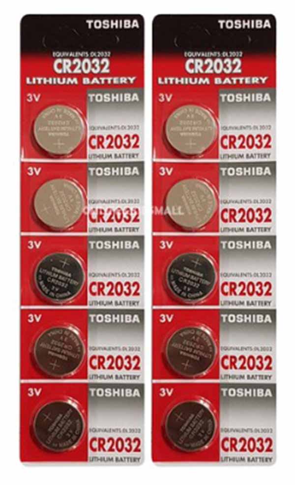 도시바 CR2032 리튬건전지 5개입 X 2팩, 2개, 5개입 2,890원