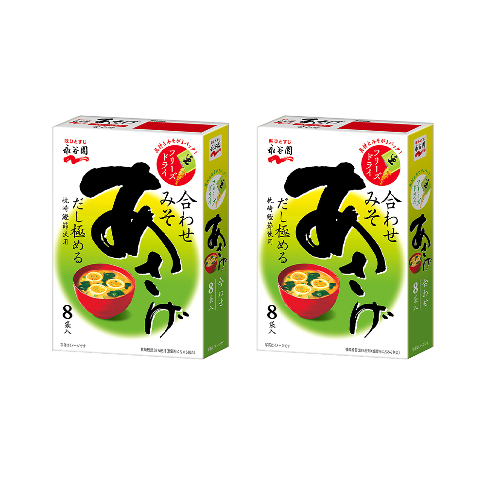 일본 미역 미소된장국 나가타니엔 일본 미소시루 아사게 (쌀된장) 67gx2개, 2개, 67g 12,900원