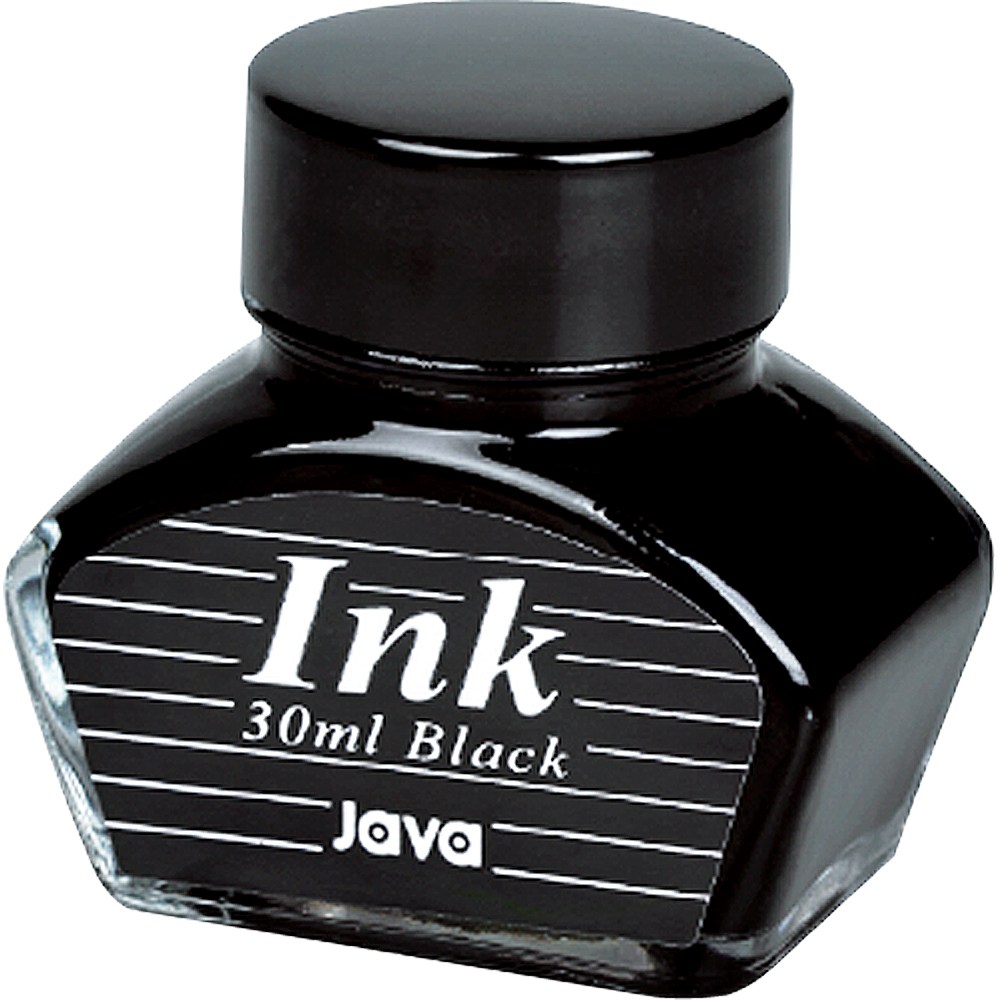 자바펜 만년필용 병잉크 30ml / 염료 잉크 / 유리병 / 심플한 디자인 3,900원