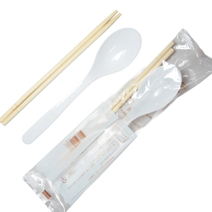 아센드 일회용 숟가락 젓가락 수저 셋트 175mm 한뚝 50개, 1세트, 50개입 8,450원