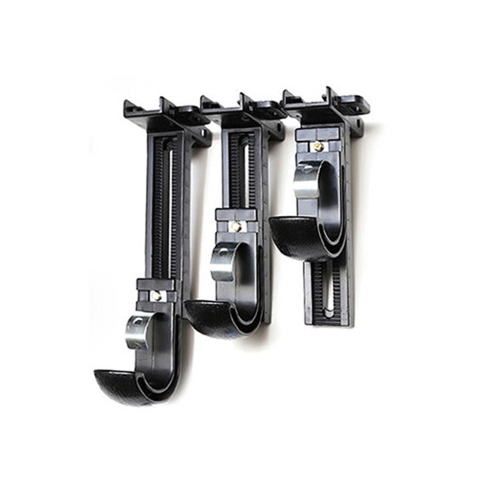 윈도우드레스 커튼봉용 길이조절 브라켓 35mm 짧은조절용, 블랙, 1개 6,270원