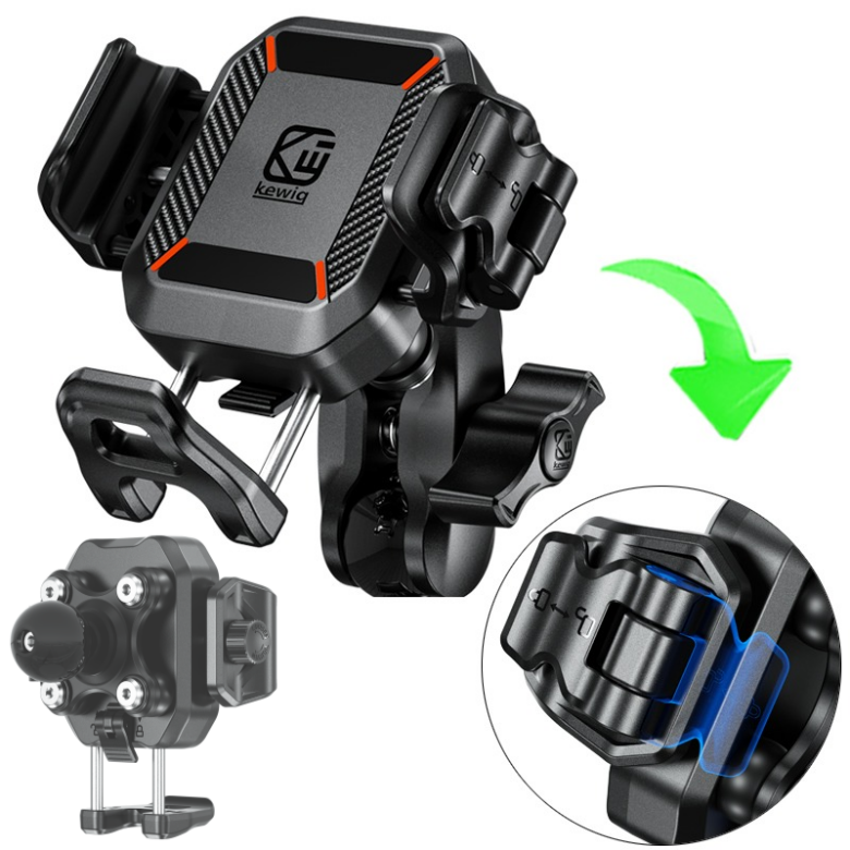 영결무람 미니 원터치 진동흡수 오토바이 자전거 거치대 M33, 핸들바형 39,800원