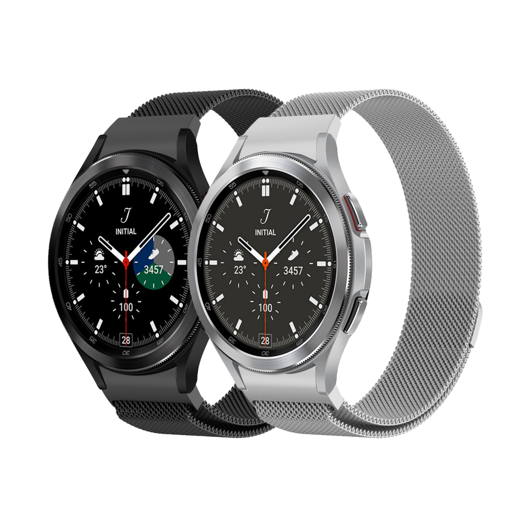 갤럭시워치7 6 5 4 마그네틱 밀레니즈루프 스트랩 클래식 프로, 블랙 8,900원