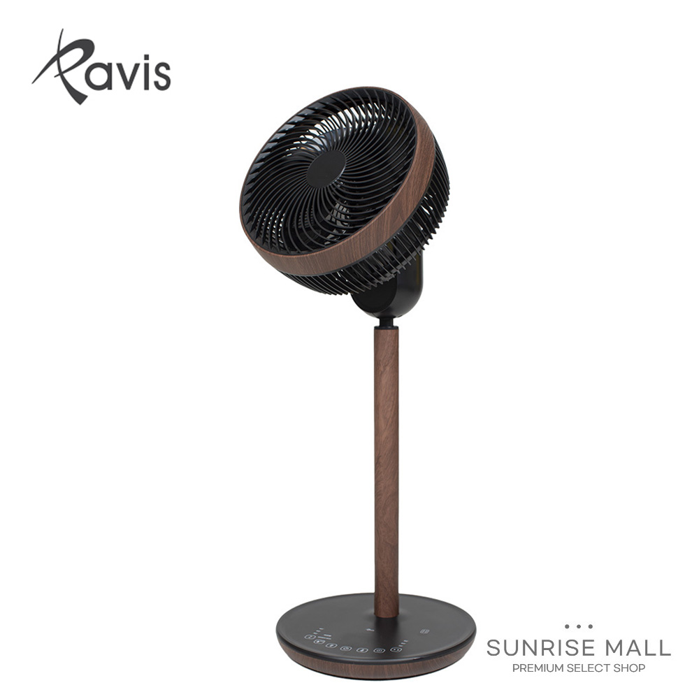 [SUNRISE MALL] 파비스 우드감성 AI ECO 서큘레이터 리모컨 LED 디스플레이 터치 패널 12단 풍속조절 초미풍 타이머 자연풍 에코풍 인테리어 하이마트AS 178,000원