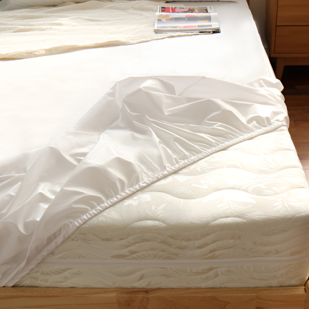 라이브엣지 퓨어방수 매트리스 커버 화이트, 밴드형 16,800원