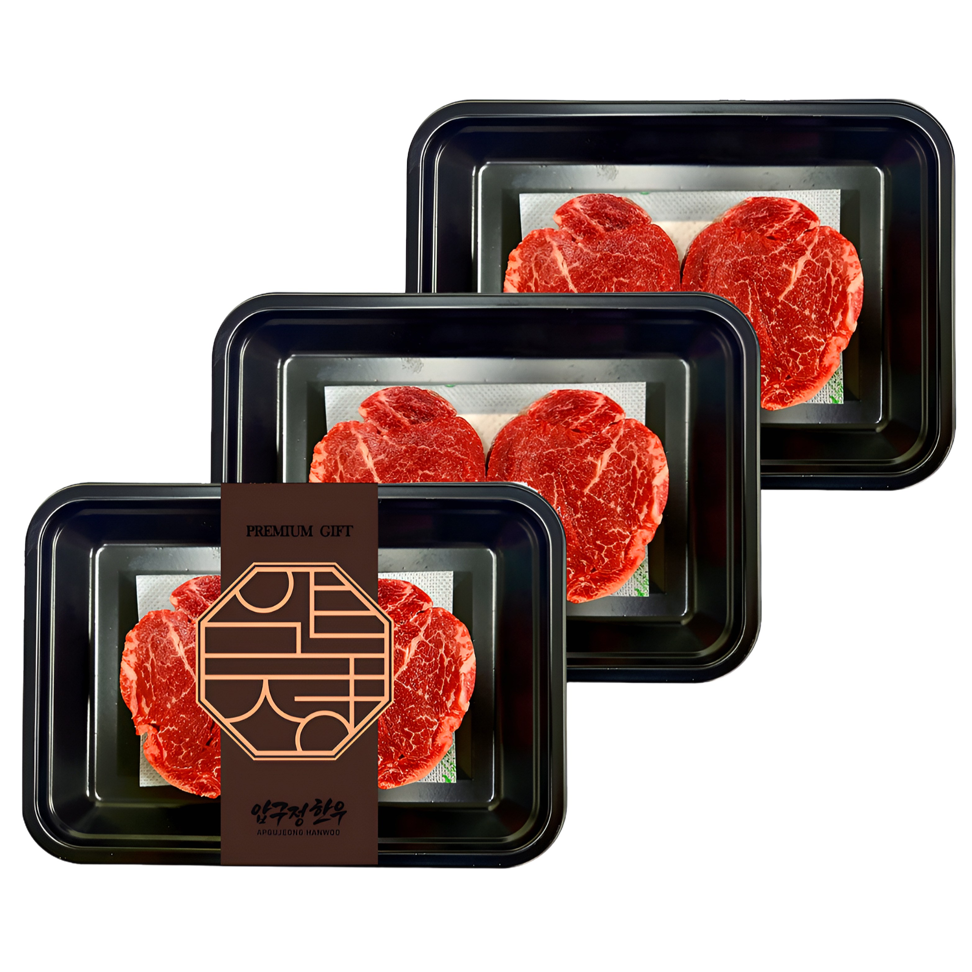 압구정한우 1++ 한우 안심 600g (200gx3팩) 냉장 구이용 스테이크 이유식용 국거리 국내산 고급부위 신선 최상급 투뿔 마장동 정육 프리미엄 바베큐 캠핑 홈파티 소고기 추천, 200g, 3개 156,900원