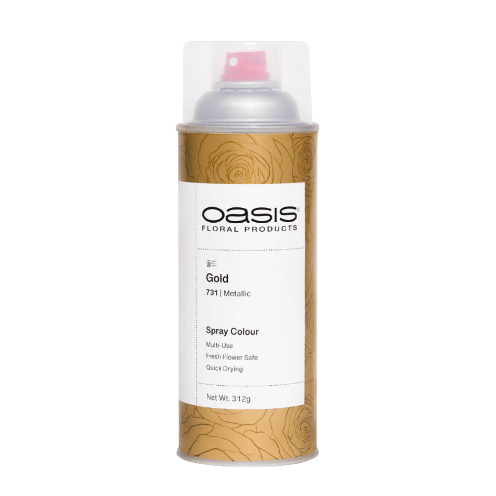 OASIS Spray 생화전용 오아시스 스프레이 플라워 컬러 스프레이 32-골드(731) 25,500원