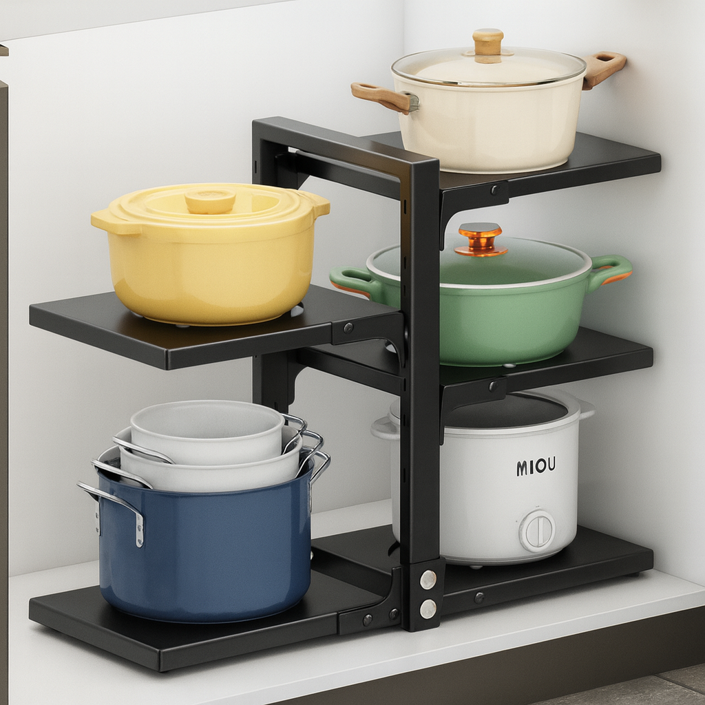 볼리오 높이조절 냄비 후라이팬 정리대 거치대  19,900원