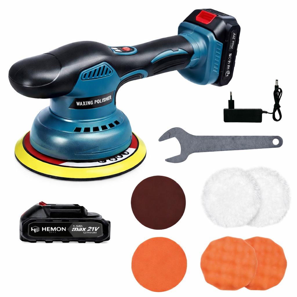 헤이즈 무선 자동차 광택기 유막제거 폴리셔 세트, EQ-260K 71,900원