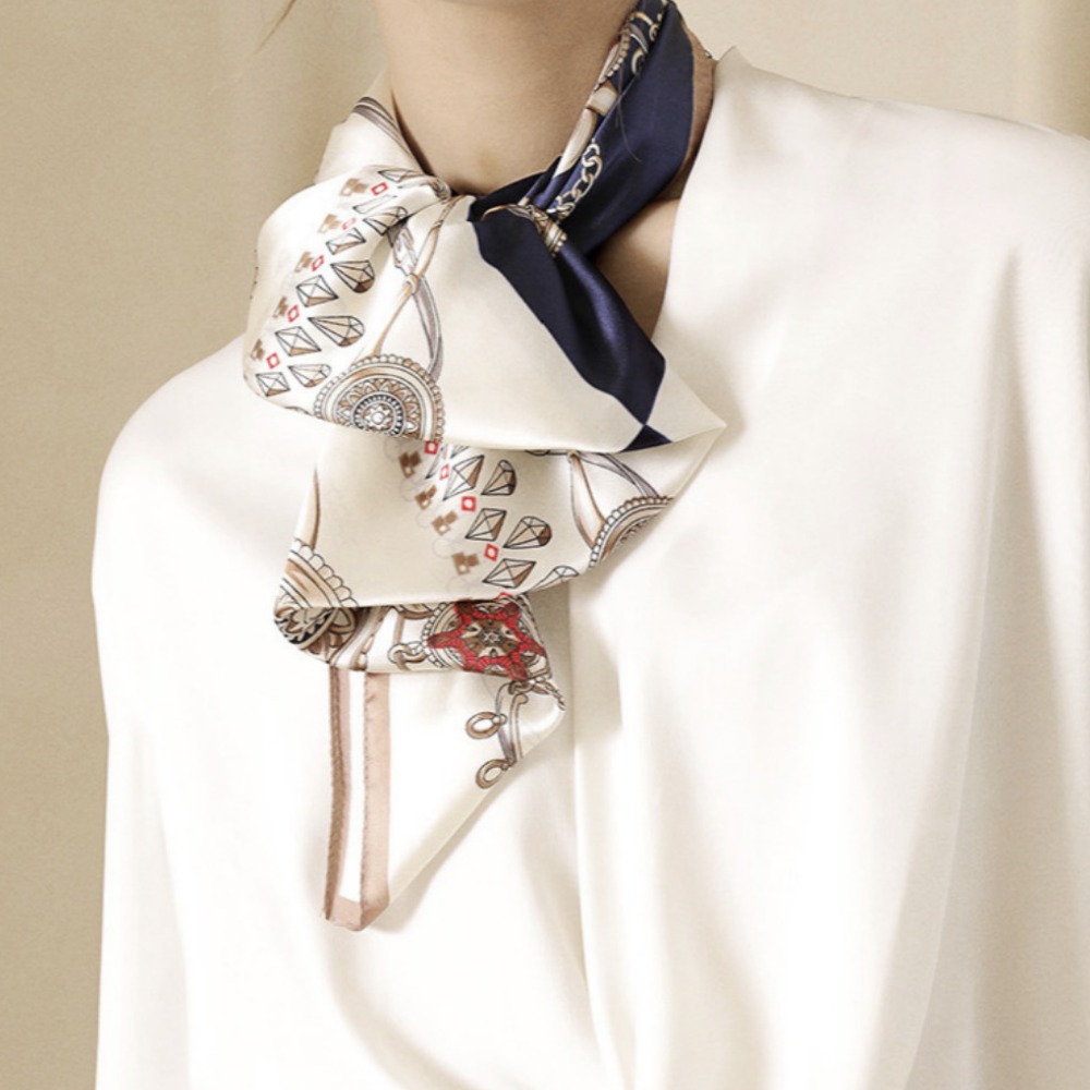 루비앤 엘라 소프트 부드러운 실크촉감 스카프 베이직 사각 롱 명품스카프 14,900원