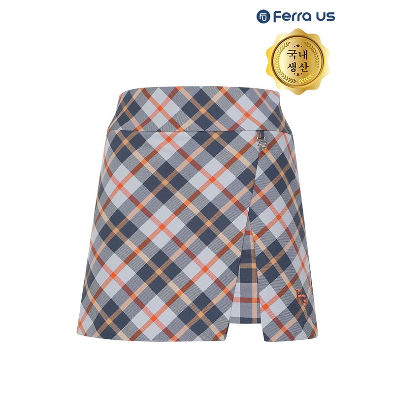 페라어스 여성 국산 사선 체크 골프 스커트 ASS5YE4271 59,700원