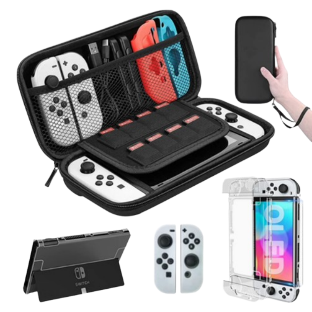조이보이 닌텐도 스위치 OLED 전용 케이스 액세서리 올인원 7종세트, 1개 22,900원