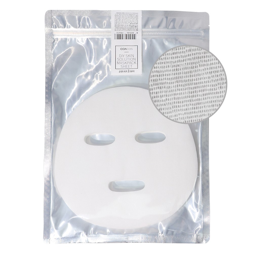 코아코스 마스크시트 순면 거즈홀, 단일색상, 1개 8,600원