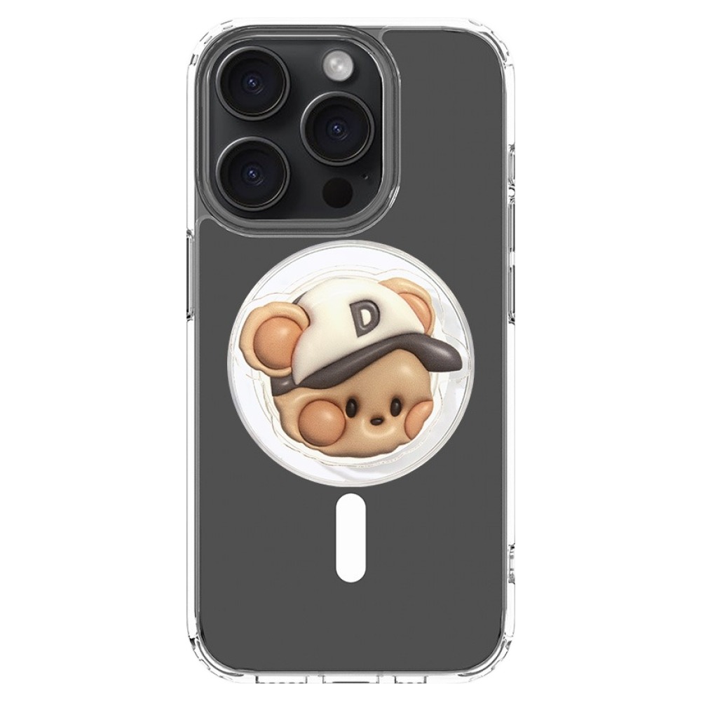 DESIGNSKIN 뉴레트로 핑크버니 에폭시톡, 혼합색상, 1개 19,800원