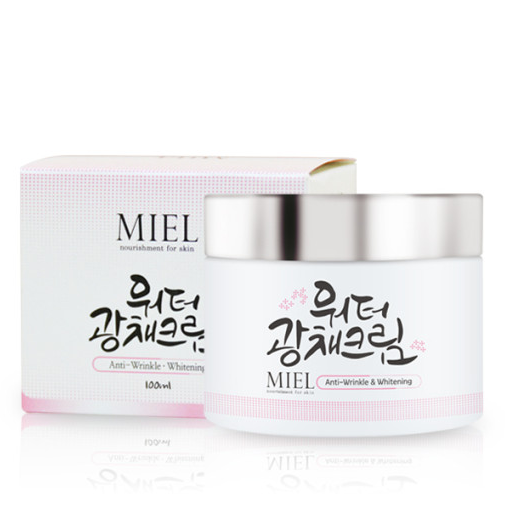 미엘 워터 광채크림 100ml 물광 피부윤기 + 마스크팩 10장, 1개, 100ml 54,000원