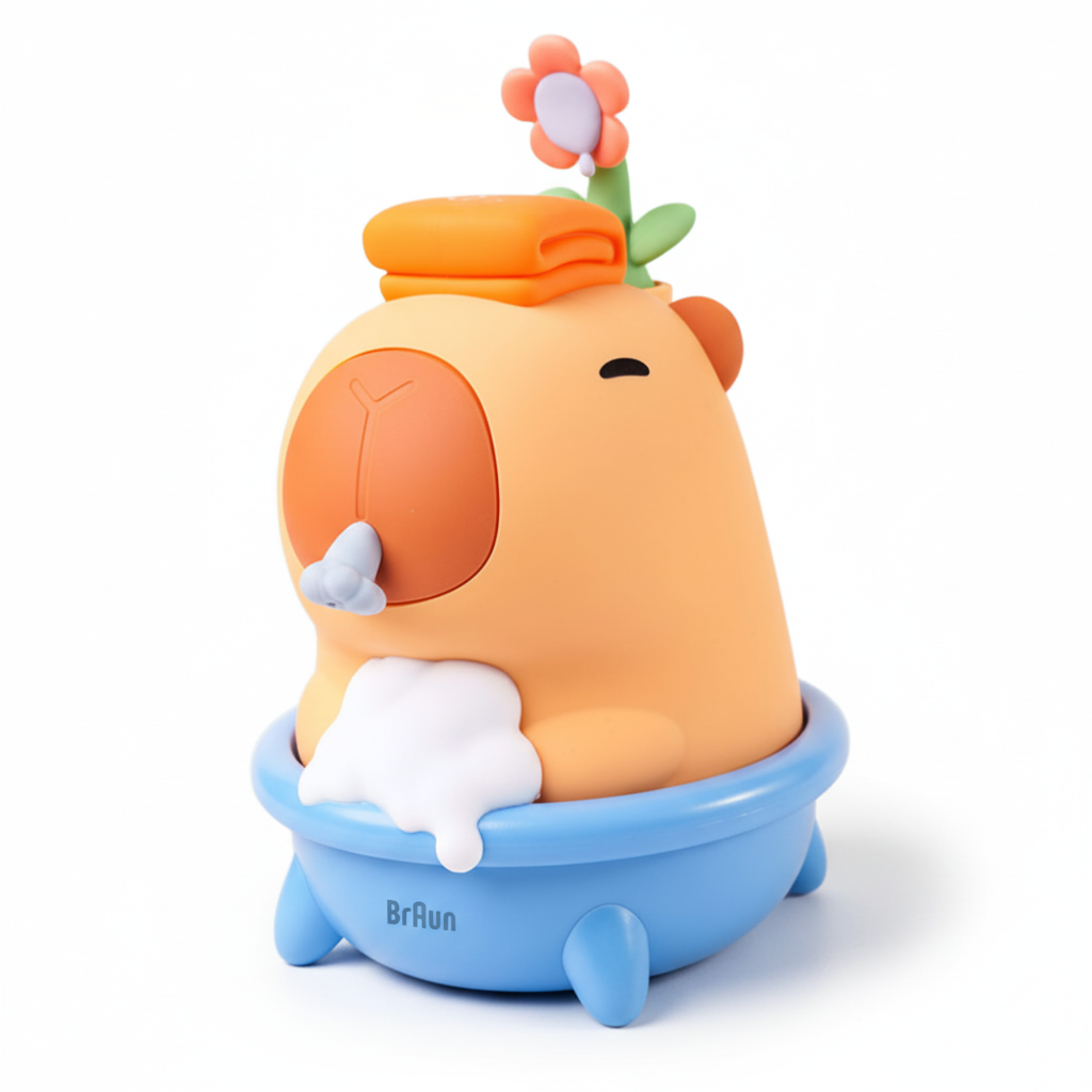 카피바라 완전방수 자동 센서 손세정기 액체 비누 디스펜서, 1개, 브라운 35,900원