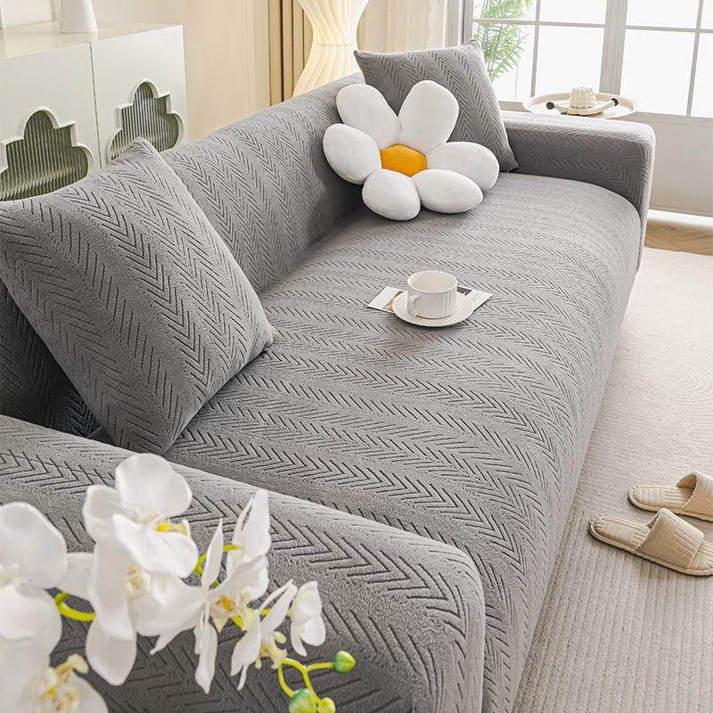 가남 사계절 공용 소파커버 고탄력 전방위 소포 미끄럼방지 소파 커버, 1개, 다크 그레이 29,900원