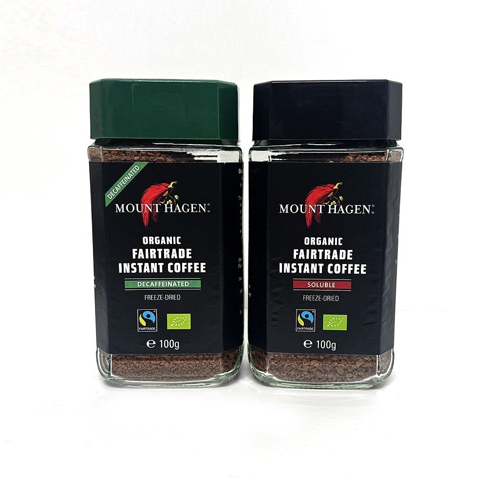 마운트하겐 유기농 디카페인 원두커피믹스+오리지널 커피믹스, 1개, 2개입, 100mg 28,900원